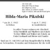 Herbert Hilda Maria 1915-2012 Todesanzeige